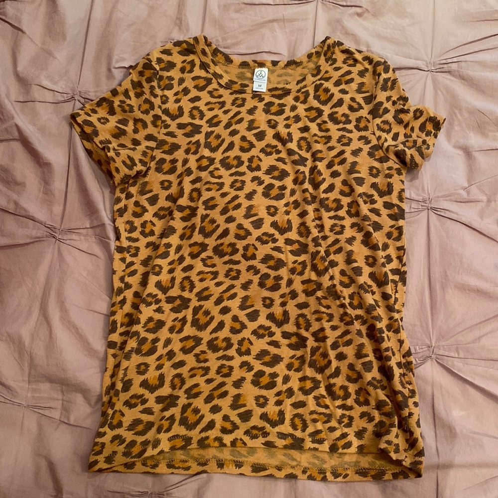 Alternative Apparel Women’s Cheetah Tee Shirt
